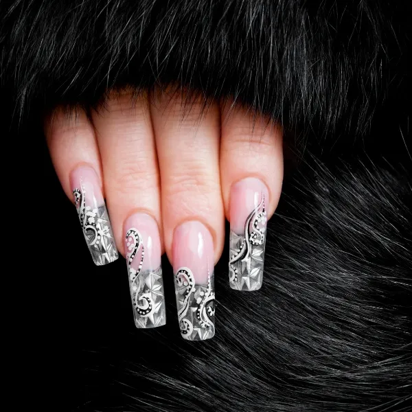 Fresh salon manicure